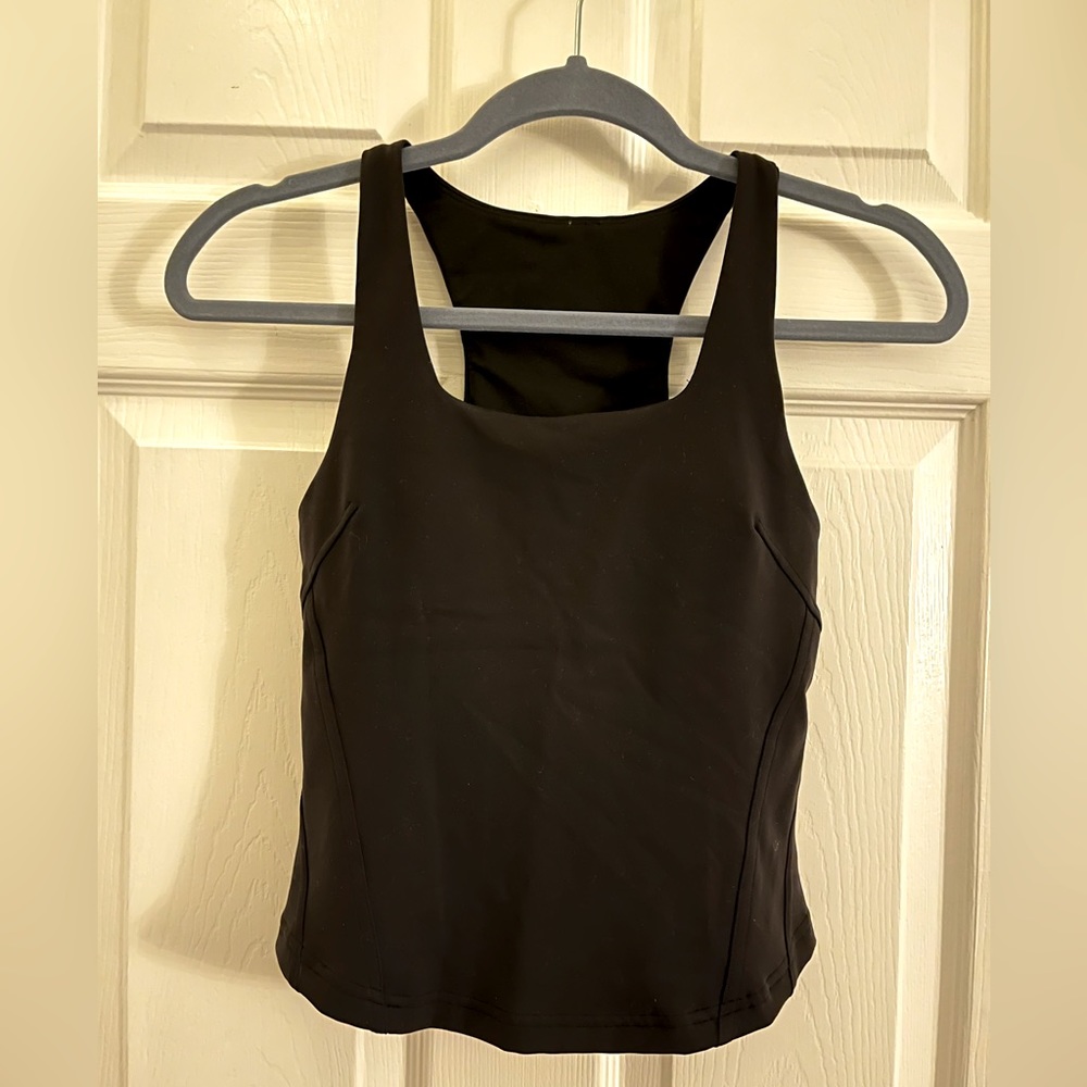 Lululemon black tank top
